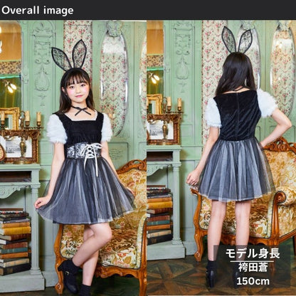 Japanese direct delivery little witch 110-140cm girls Halloween cosplay costume Halloween ghost special
