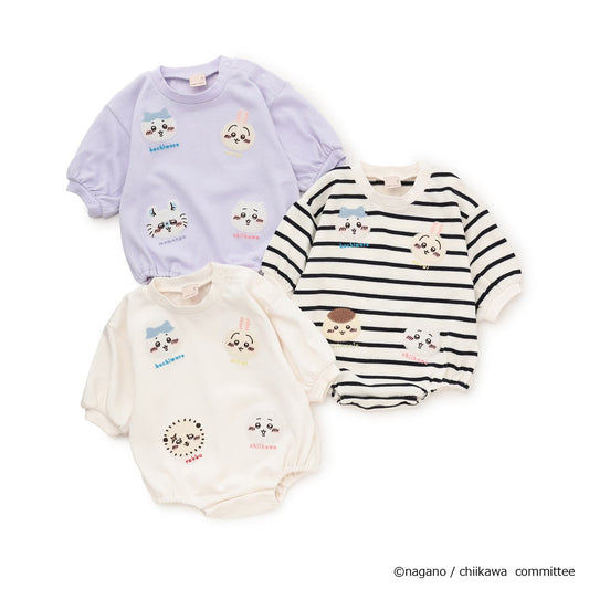 日本童裝 pe#main x Chiikawa 刺繡圖案連衣 70-80cm 男童款/女童款 夏季 Jumpsuit