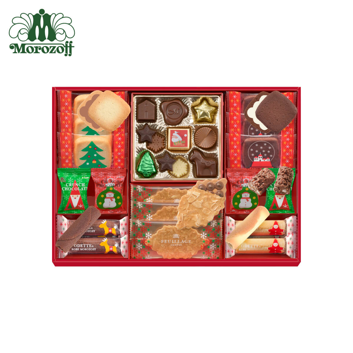 日本直送 Morozoff 聖誕精選禮盒 30個 聖誕快樂特輯 新年行運發財特輯 Christmas Happy New Year 馬年 限定手信