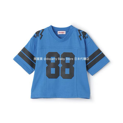 Japanese children's clothing mini #ML anti-fouling series waterproof series sports tops 90-140cm boys'/girls' summer TOPS 