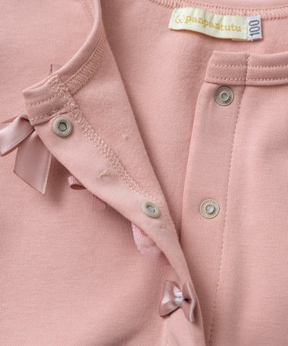 Japanese children's clothing panpantutu bow coat 80-140cm girls summer OUTERWEAR 