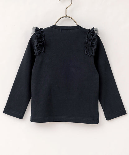 Japanese children's clothing panpantutu x Sanrio Kuromi printed top 80-140cm girls summer TOPS 
