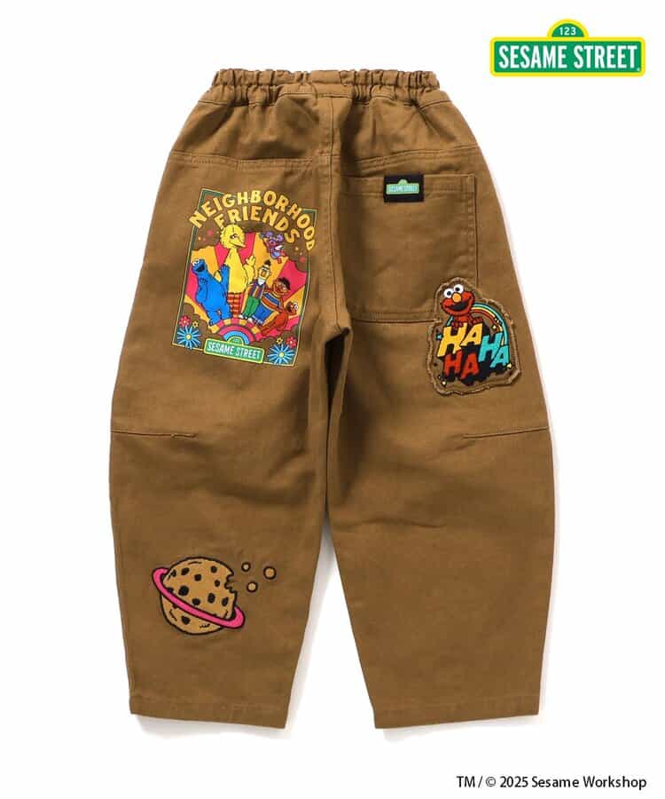 日本童裝 BREEZE x Sesame Street 休閒長褲 80-140cm 男童款/女童款 冬季 PANTS