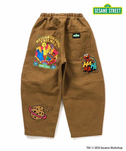 日本童裝 BREEZE x Sesame Street 休閒長褲 80-140cm 男童款/女童款 冬季 PANTS
