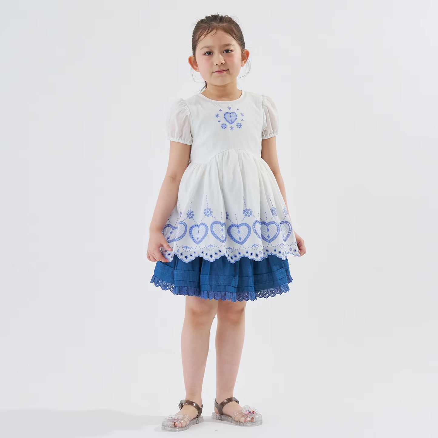 Japanese children's clothing Ly# mine tank top and shorts set 100-150cm girls summer TOPS PANTS 