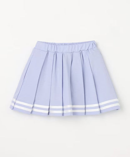 日本童裝 aF#a325 吸水速乾 百褶短裙 110-160cm 女童款 夏季 SKIRTS