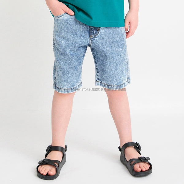 日本童裝 Branshes 接觸冷感 牛仔短褲 90-160cm 男童款 夏季 PANTS