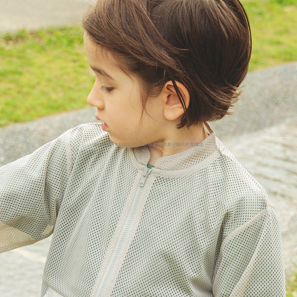 日本童裝 Branshes 防蟲 網狀外套 90-150cm 男童款 夏季 OUTERWEAR
