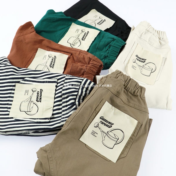 日本童裝 Branshes 錐形斜紋長褲 80-160cm 男童款/女童款 四季 PANTS