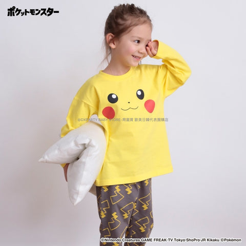 日本童裝 Branshes x Pokemon 睡衣套裝 100-130cm 男童款/女童款 夏季 睡衣系列