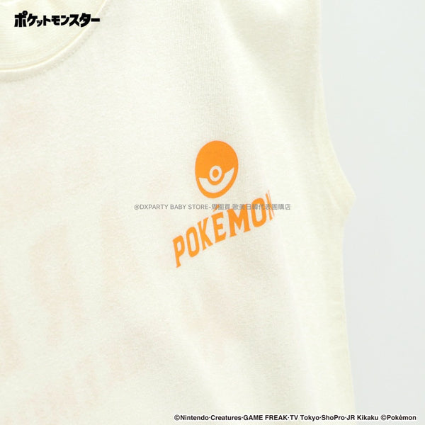 日本童裝 Branshes x Pokemon 背心 100-150cm 男童款 夏季 TOPS