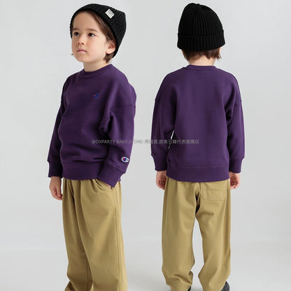 Japanese Children's Clothing Branches Champion Sweatshirt 100-150cm Boys' Autumn TOPS New Year Red