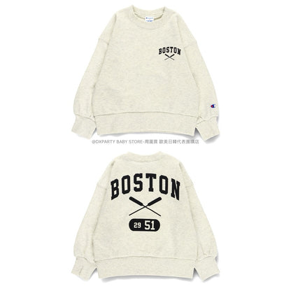 Japanese Children's Clothing Branches Champion Sweatshirt 100-150cm Boys' Autumn TOPS New Year Red