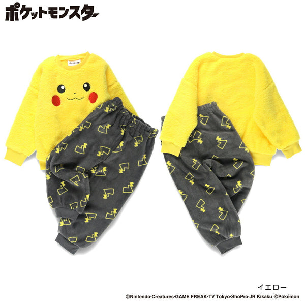 日本童裝 Branshes Pokemon 睡衣套裝 100-150cm 男童款/女童款 秋季 睡衣系列