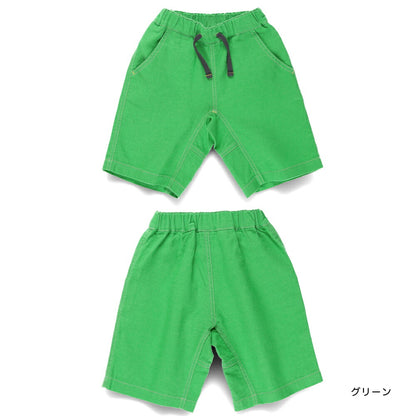 Japanese children's clothing Branches Panama woven colorful shorts 80-160cm boys' spring and summer PANTS 