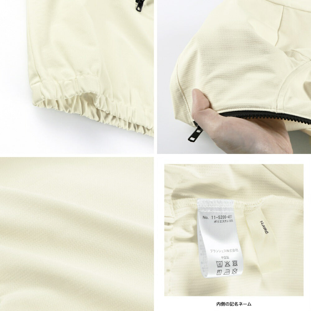 Japanese children's clothing Branches quick-drying half-zip short-sleeved top 90-150cm boys' summer TOPS 