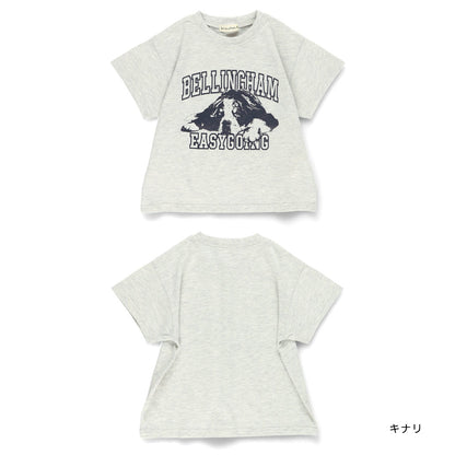 Japanese children's clothing Branches printed tops 80-150cm boys' summer TOPS 