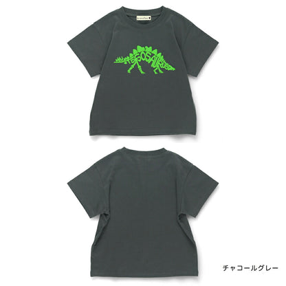 Japanese children's clothing Branches printed tops 80-150cm boys' summer TOPS 