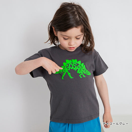 Japanese children's clothing Branches printed tops 80-150cm boys' summer TOPS 