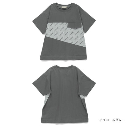 Japanese children's clothing Branches fake pocket top 80-150cm boys summer TOPS 
