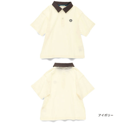 Japanese children's clothing Branches polo top 80-150cm boys' summer TOPS 