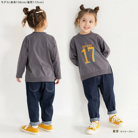 Japanese children's clothing Branches scallop silk layered waist top 90-150cm girls summer TOPS 
