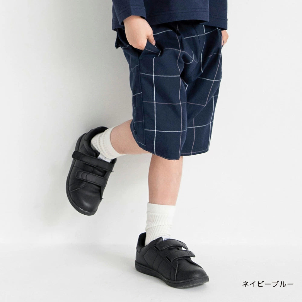 日本童裝 Branshes 格仔短褲 100-150cm 男童款 秋季 PANTS