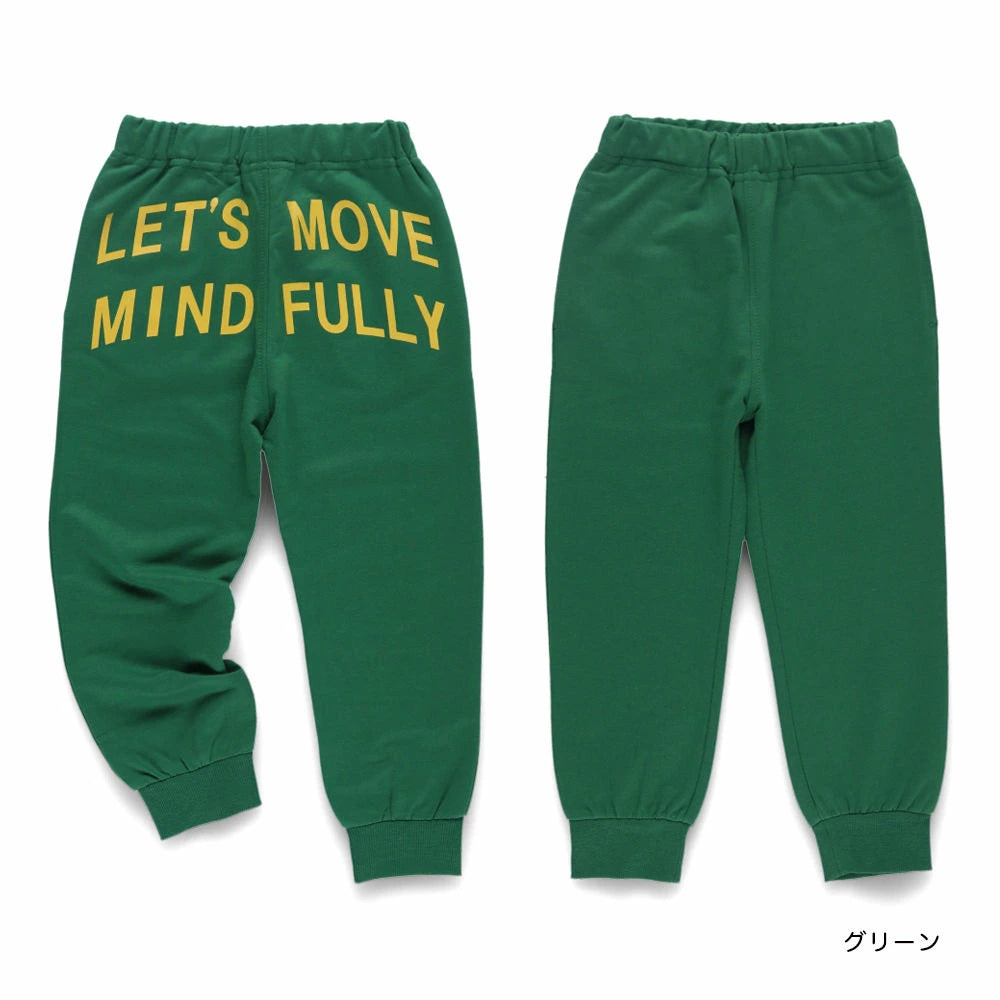 日本童裝 Branshes 字母印花運動褲 89-130cm 男童款 秋季 PANTS