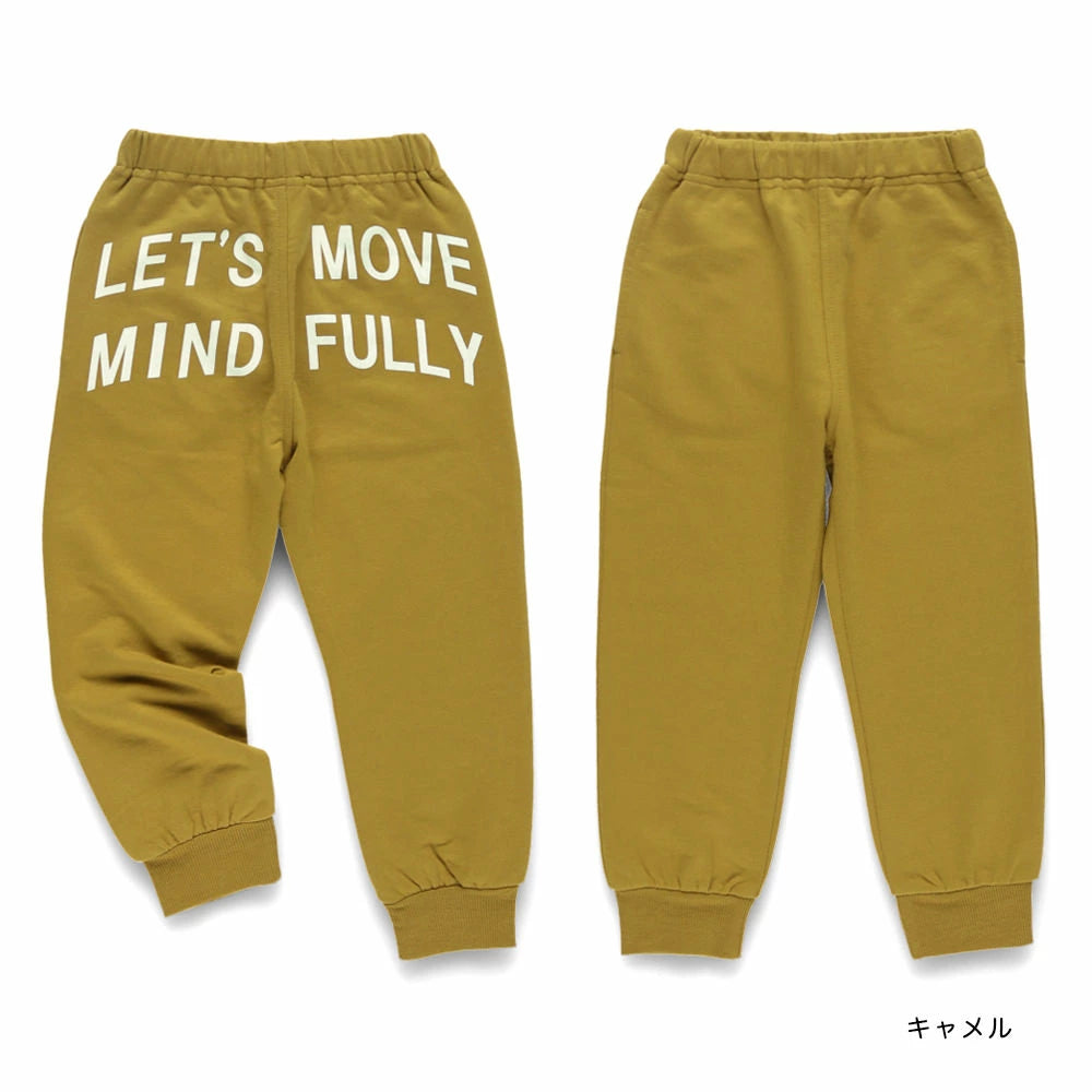 日本童裝 Branshes 字母印花運動褲 89-130cm 男童款 秋季 PANTS