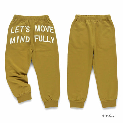 日本童裝 Branshes 字母印花運動褲 89-130cm 男童款 秋季 PANTS