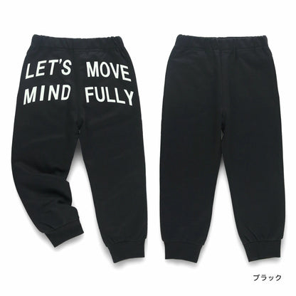 日本童裝 Branshes 字母印花運動褲 89-130cm 男童款 秋季 PANTS