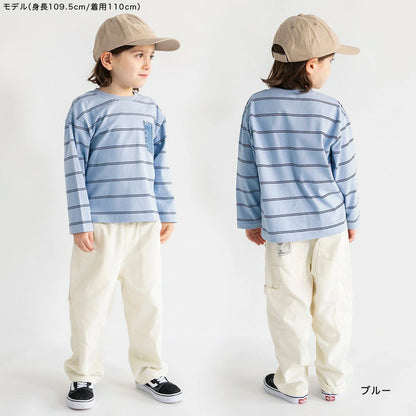 Japanese children's clothing Branches scallop silk layered waist top 90-150cm girls summer TOPS 