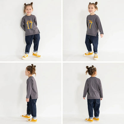 Japanese children's clothing Branches scallop silk layered waist top 90-150cm girls summer TOPS 