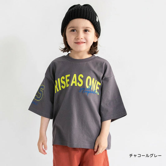 Japanese children's clothing Branches scallop silk layered waist top 90-150cm girls summer TOPS