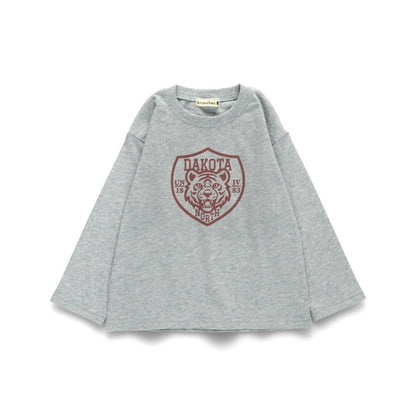 日本童裝 Branshes 印花長袖上衣 80-150cm 男童款 冬季 TOPS