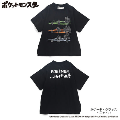 Japanese Children's Clothing Branches x Pokemon Print Tops (100-150cm) for Boys/Girls Summer 
