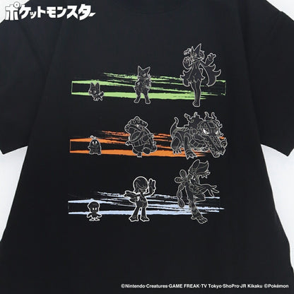 Japanese Children's Clothing Branches x Pokemon Print Tops (100-150cm) for Boys/Girls Summer 