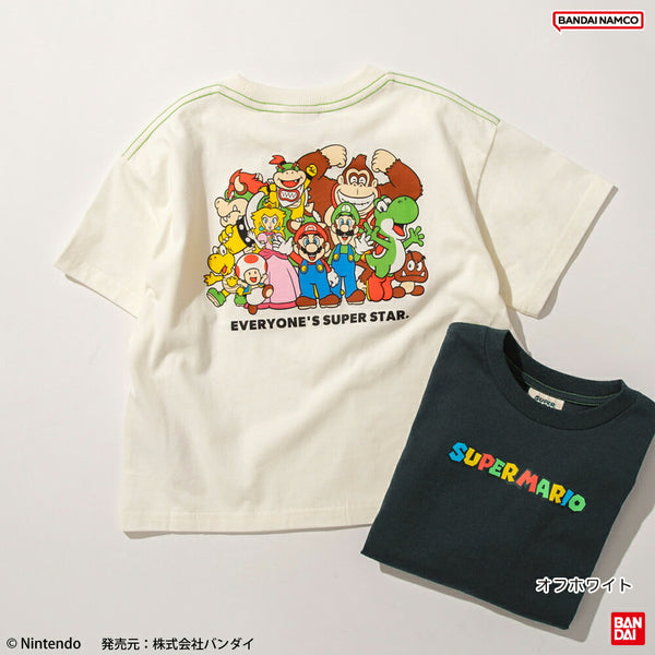 日本童裝 Branshes x Super mario 上衣 100-150cm 男童款/女童款 夏季 TOPS