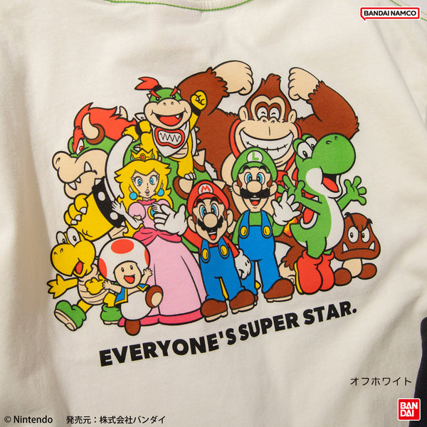 日本童裝 Branshes x Super mario 上衣 100-150cm 男童款/女童款 夏季 TOPS