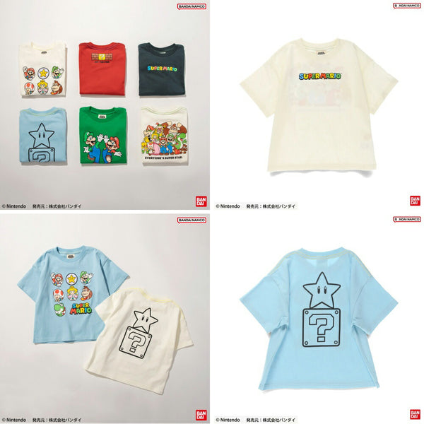 日本童裝 Branshes x Super mario 上衣 100-150cm 男童款/女童款 夏季 TOPS