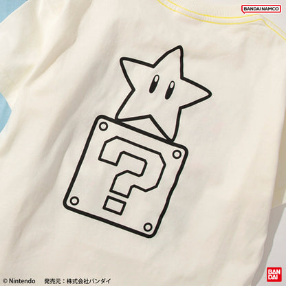 Japanese children's clothing Branches x Super Mario tops 100-150cm boys/girls summer TOPS 