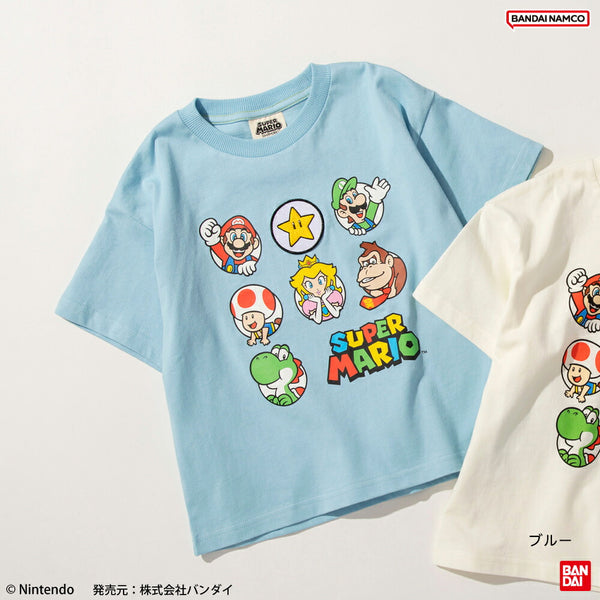 日本童裝 Branshes x Super mario 上衣 100-150cm 男童款/女童款 夏季 TOPS