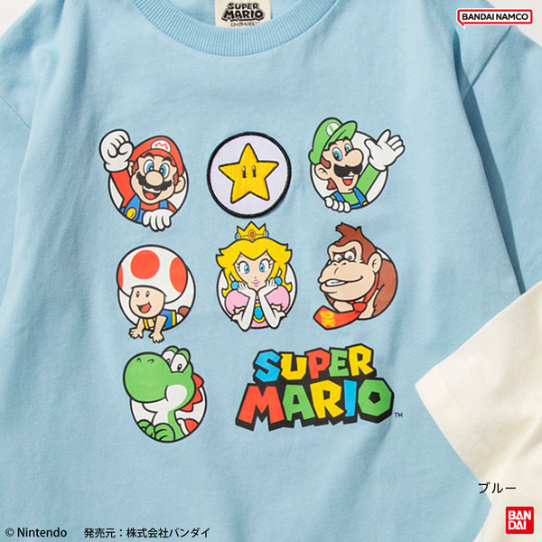 日本童裝 Branshes x Super mario 上衣 100-150cm 男童款/女童款 夏季 TOPS