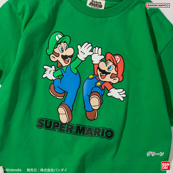 日本童裝 Branshes x Super mario 上衣 100-150cm 男童款/女童款 夏季 TOPS
