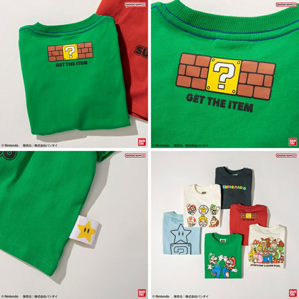 日本童裝 Branshes x Super mario 上衣 100-150cm 男童款/女童款 夏季 TOPS