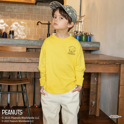 日本童裝 Branshes x PEANUTS 75周年 印花衛衣 90-150cm 男童款/女童款 秋季 TOPS