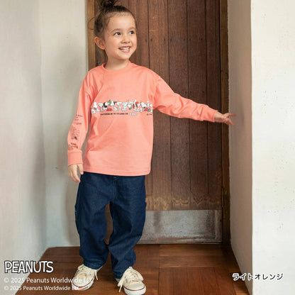 日本童裝 Branshes x PEANUTS 75周年 印花衛衣 90-150cm 男童款/女童款 秋季 TOPS