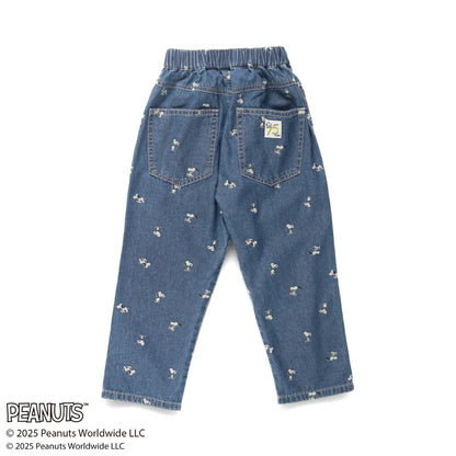 日本童裝 Branshes x PEANUTS 75周年 牛仔長褲 100-130cm 男童款/女童款 秋季 PANTS