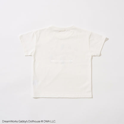 Japanese children's clothing Ly# mine x GABBY'S DOLLHOUSE printed top 100-130cm girls summer TOPS 