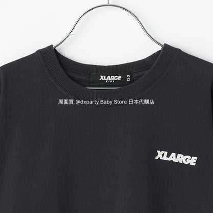 XLARGE KIDS Japanese children's clothing gradient tie-dye top 80-140cm boys' summer TOPS 